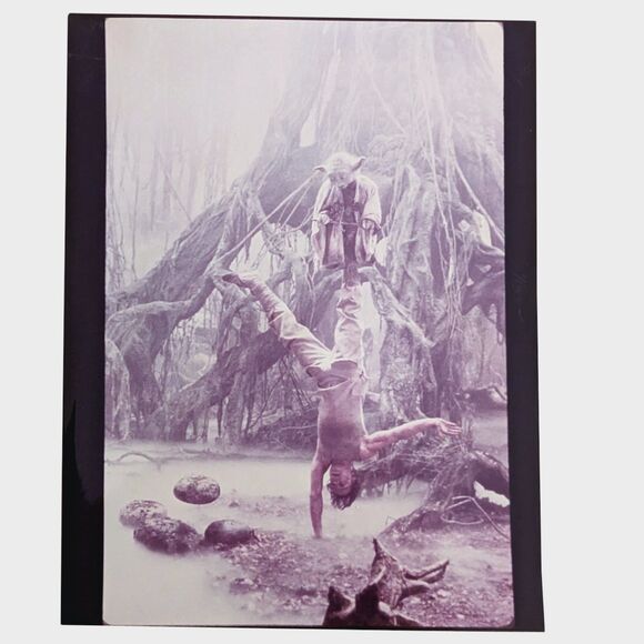 Lot of 6 Vintage Star Wars Photographs Empire Strikes Back 80s Retro Luke Yoda - Picture 6 of 8